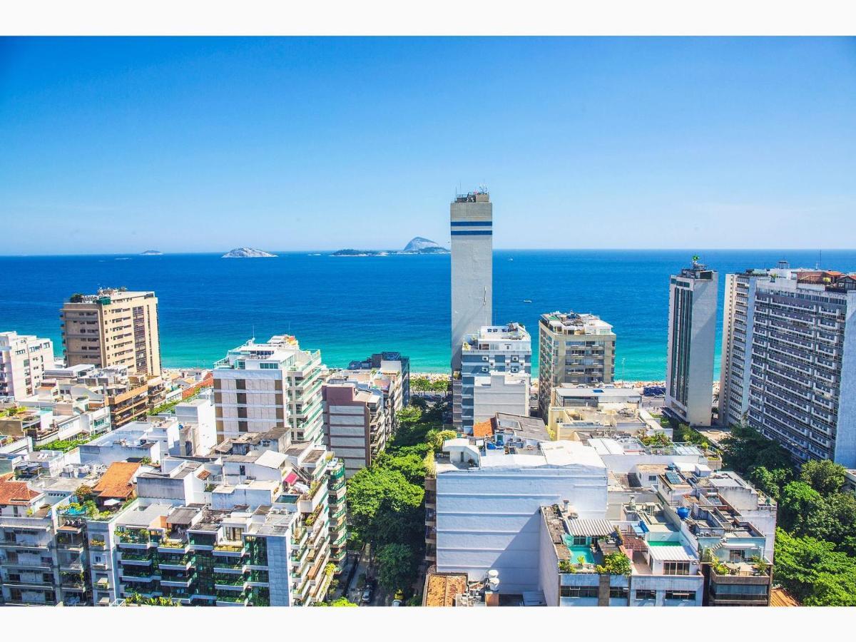 Apartamento Top Apart Leblon - Flat Com Varanda, E Terraco Panoramico *