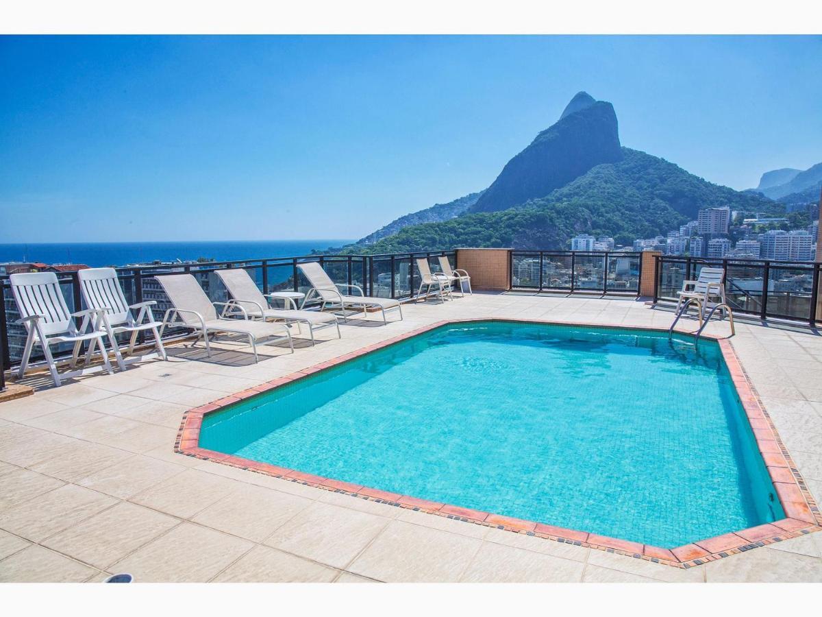 Apartamento Top Apart Leblon - Flat Com Varanda, E Terraco Panoramico *