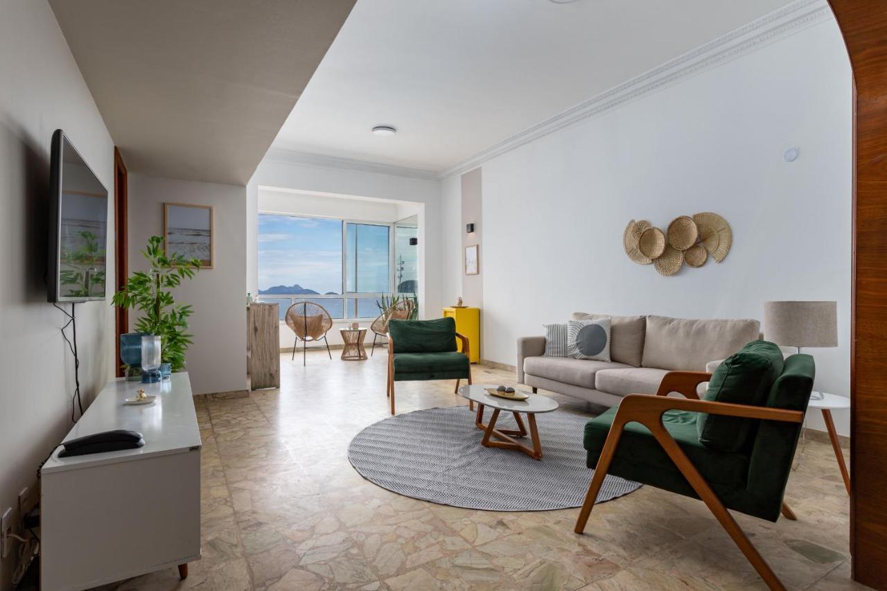 Apartamento Sofisticado Em Copacabana - Vista Para Praia - A403 Z3
