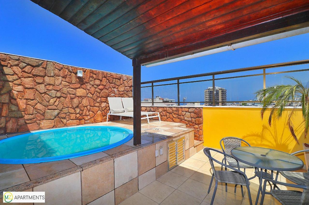 Linda Cobertura Duplex De 2 Quartos Com Terraço, Piscina E Vista Ipanema!