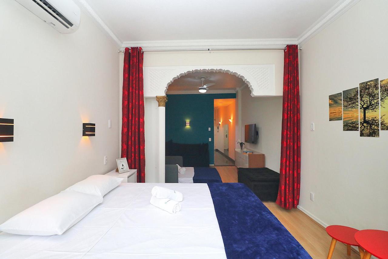 Fantastico 1 Quarto E Sala Em Copacabana Com Vista Para Natureza Apartamento *