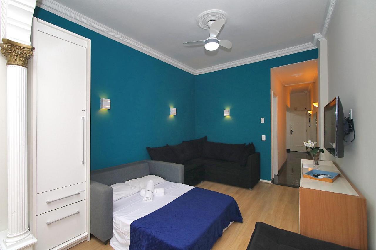 Fantastico 1 Quarto E Sala Em Copacabana Com Vista Para Natureza Apartamento