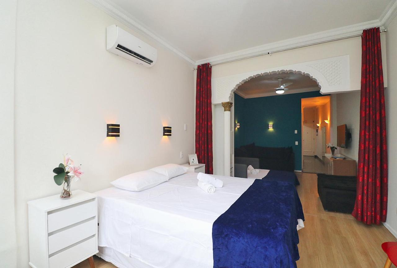 Fantastico 1 Quarto E Sala Em Copacabana Com Vista Para Natureza