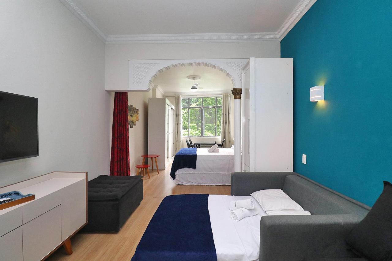 Apartamento Fantastico 1 Quarto E Sala Em Copacabana Com Vista Para Natureza Rio de Janeiro