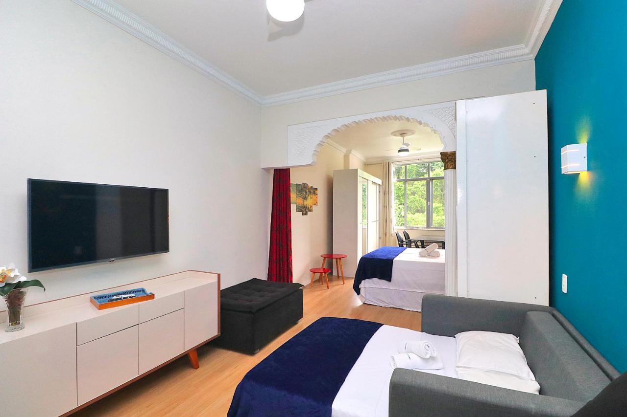Fantastico 1 Quarto E Sala Em Copacabana Com Vista Para Natureza Apartamento Rio de Janeiro