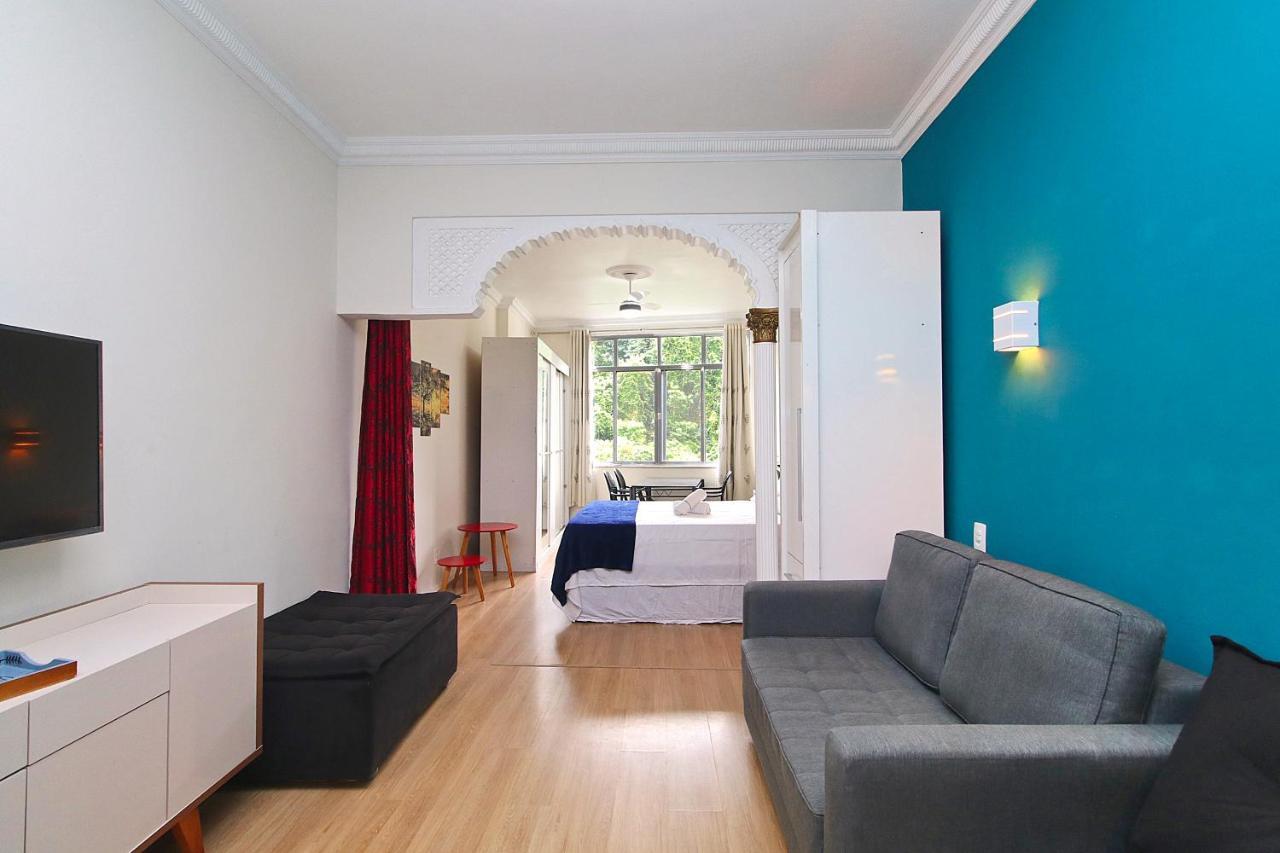 Apartamento Fantastico 1 Quarto E Sala Em Copacabana Com Vista Para Natureza *