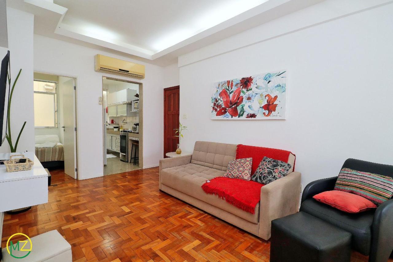 Confortavel E Silencioso 2 Quartos Com 2 Banheiros No Coração De Ipanema! Apartamento