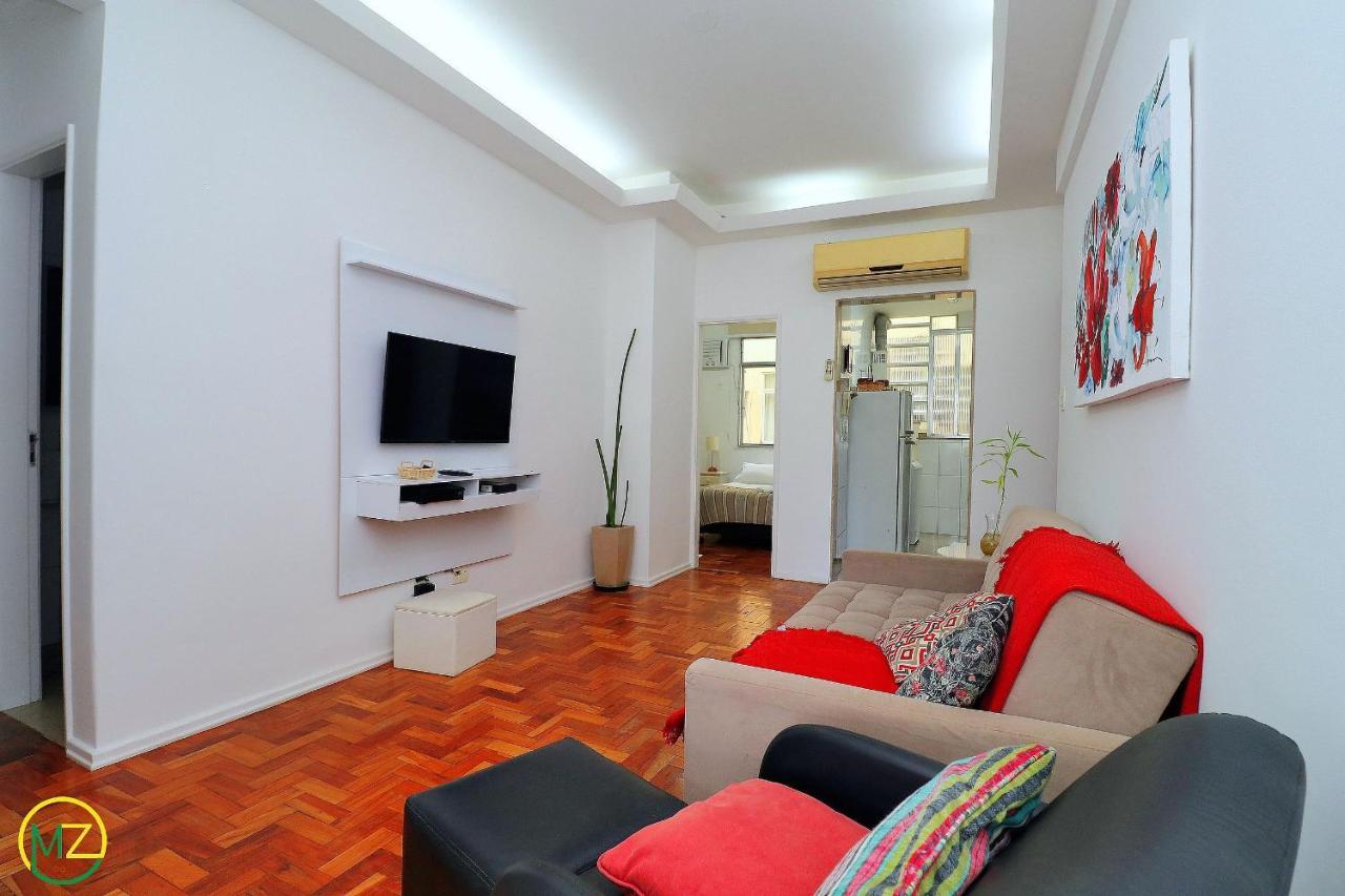 Confortavel E Silencioso 2 Quartos Com 2 Banheiros No Coração De Ipanema! Apartamento *