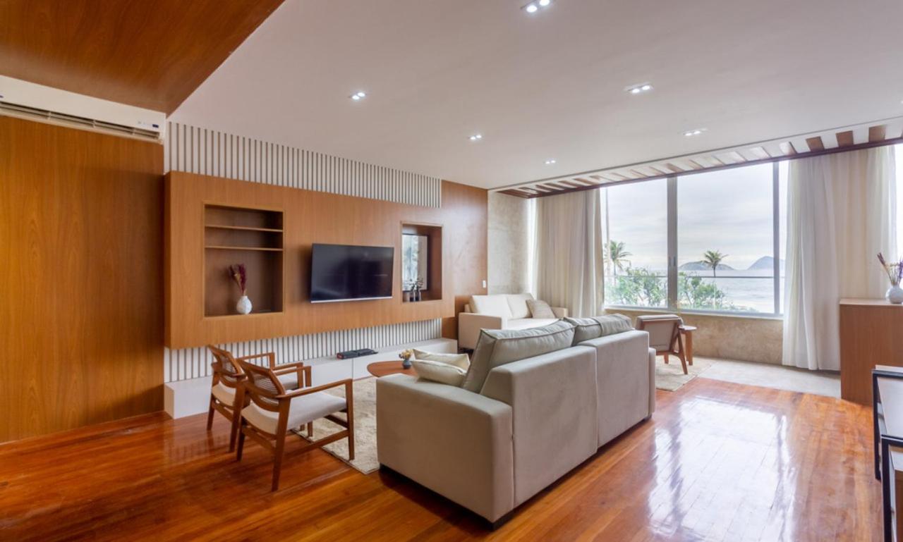 Apartment Tabas Vip 4qtos Frente A De Ipanema Ip0002 *