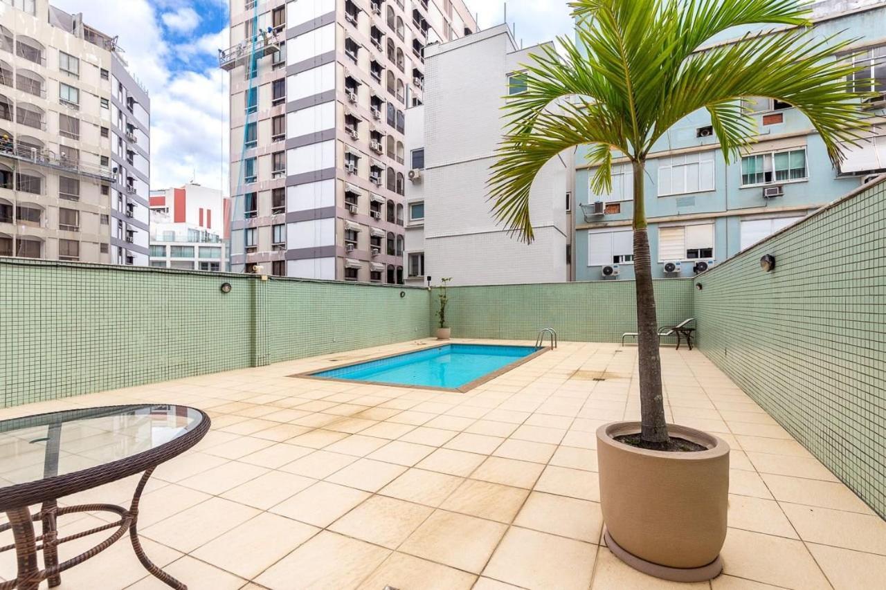 Curtaipanema: Flat Qd C/varanda Piscina Vaga Apartment