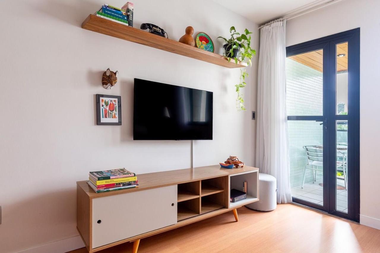 Curtaipanema: Flat Qd C/varanda Piscina Vaga Apartment