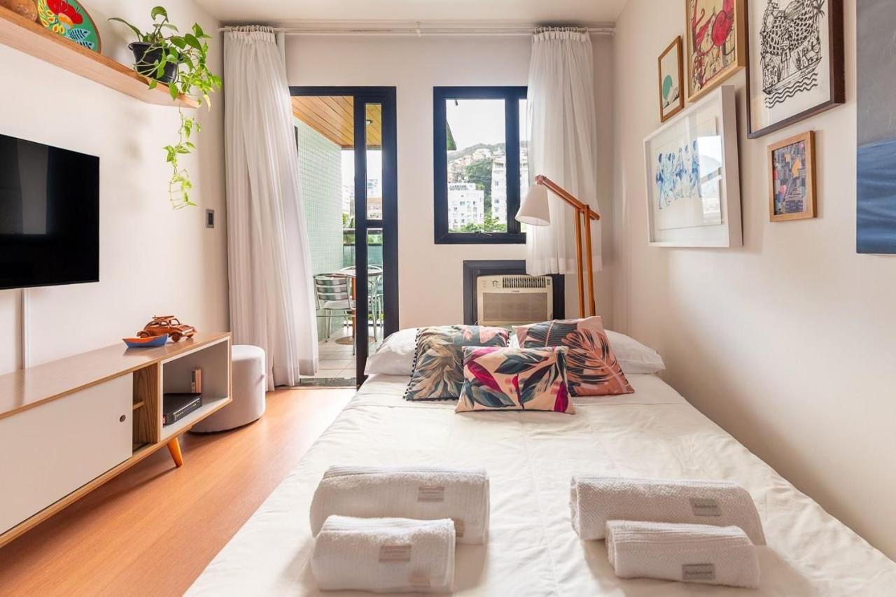 Curtaipanema: Flat Qd C/varanda Piscina Vaga Apartment