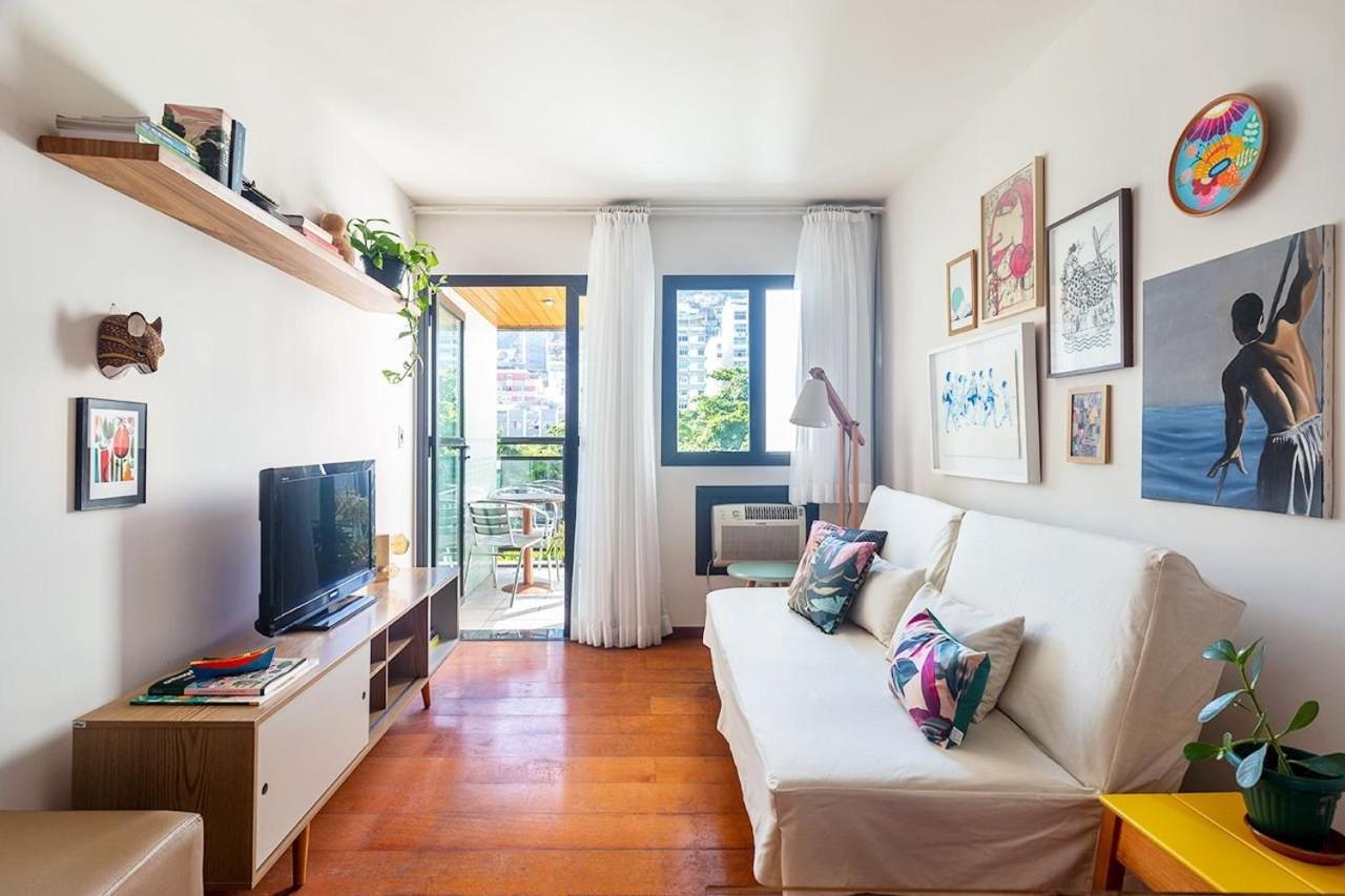 Curtaipanema: Flat Qd C/varanda Piscina Vaga Apartment Rio de Janeiro