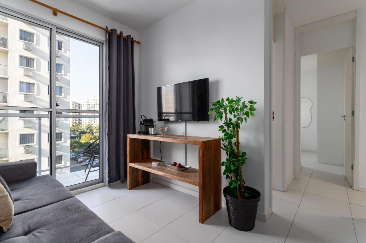 Apartment Charme Na Barra Da Tijuca - Otimo Wifi - Sa508 Z10