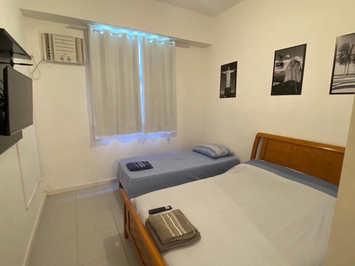 Completo Na De Copacabana, Perto Ipanema Gal Osorio, Com Ar, Wifi, Netflix, Ate 3 Pessoas, Pauloangerami Sf138 Apartamento *