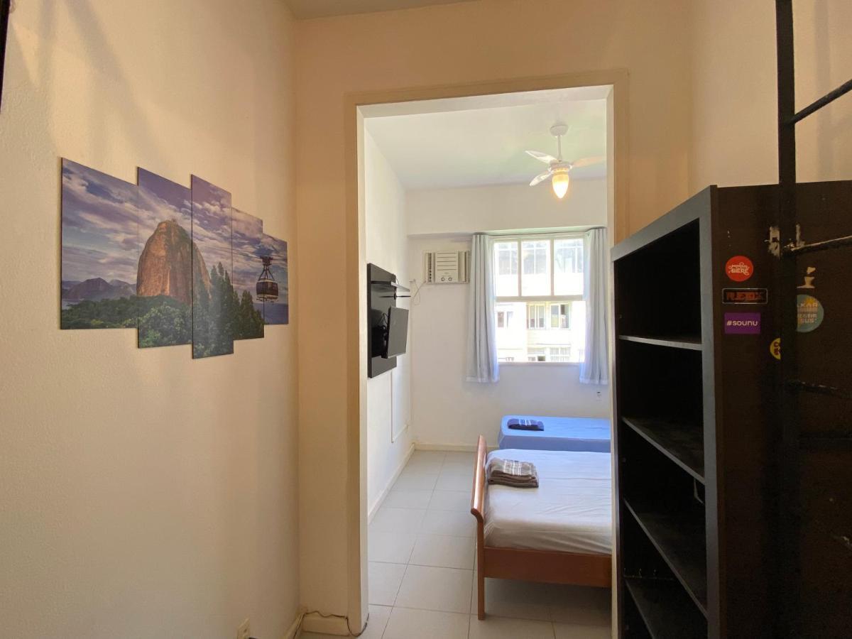 Completo Na De Copacabana, Perto Ipanema Gal Osorio, Com Ar, Wifi, Netflix, Ate 3 Pessoas, Pauloangerami Sf138 Apartamento *