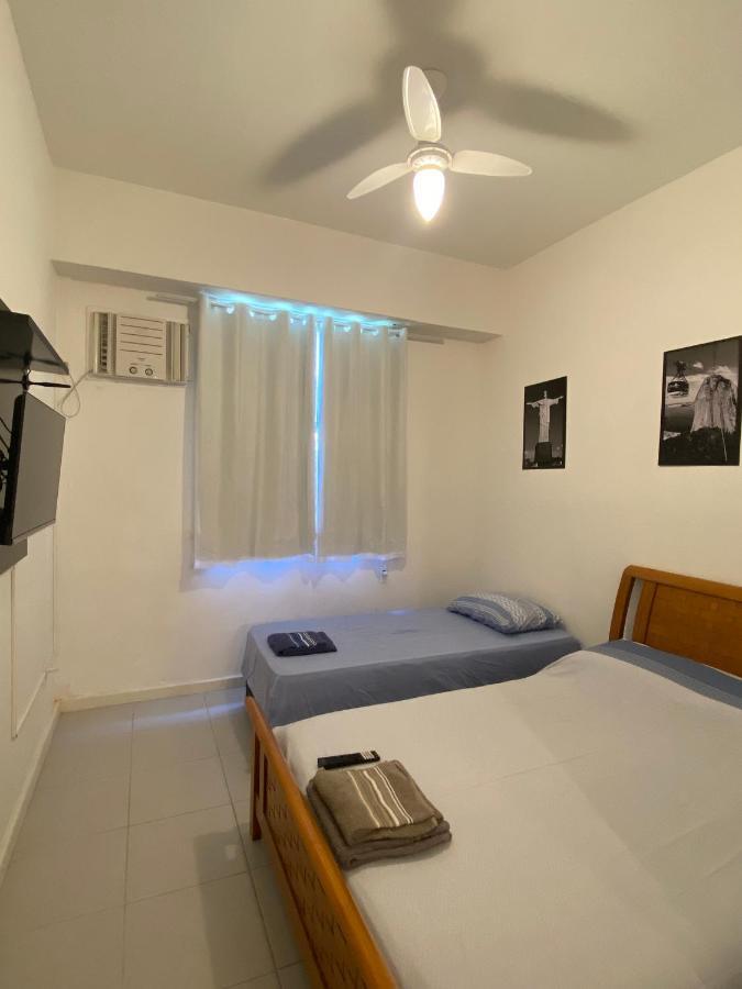 Completo Na De Copacabana, Perto Ipanema Gal Osorio, Com Ar, Wifi, Netflix, Ate 3 Pessoas, Pauloangerami Sf138 Apartamento *