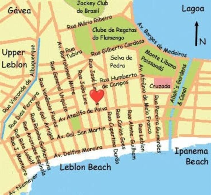 Bem Localizado No Leblon Apartment