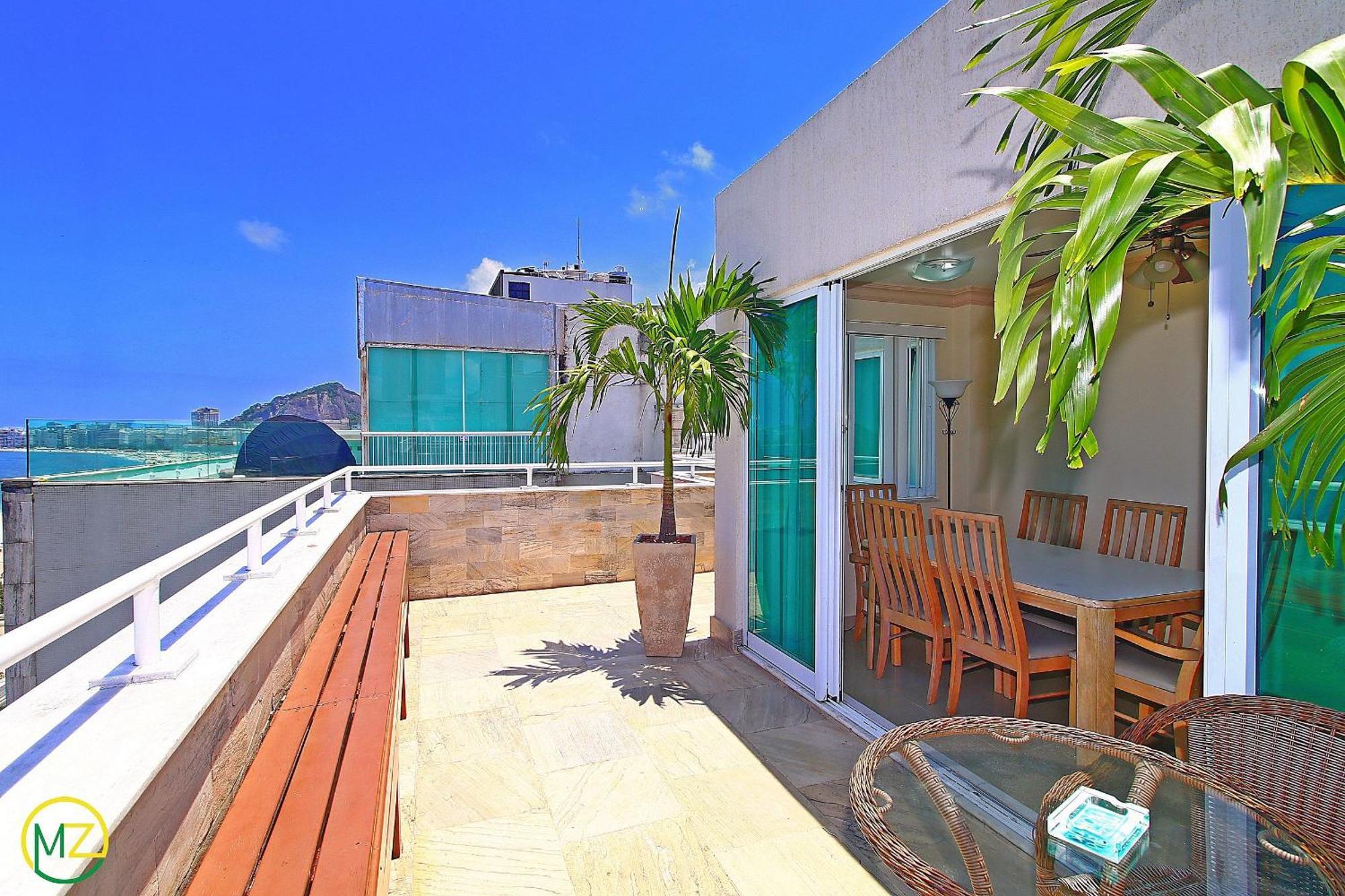 Incrivel Cobertura Frente Mar Com Terraco Apartment