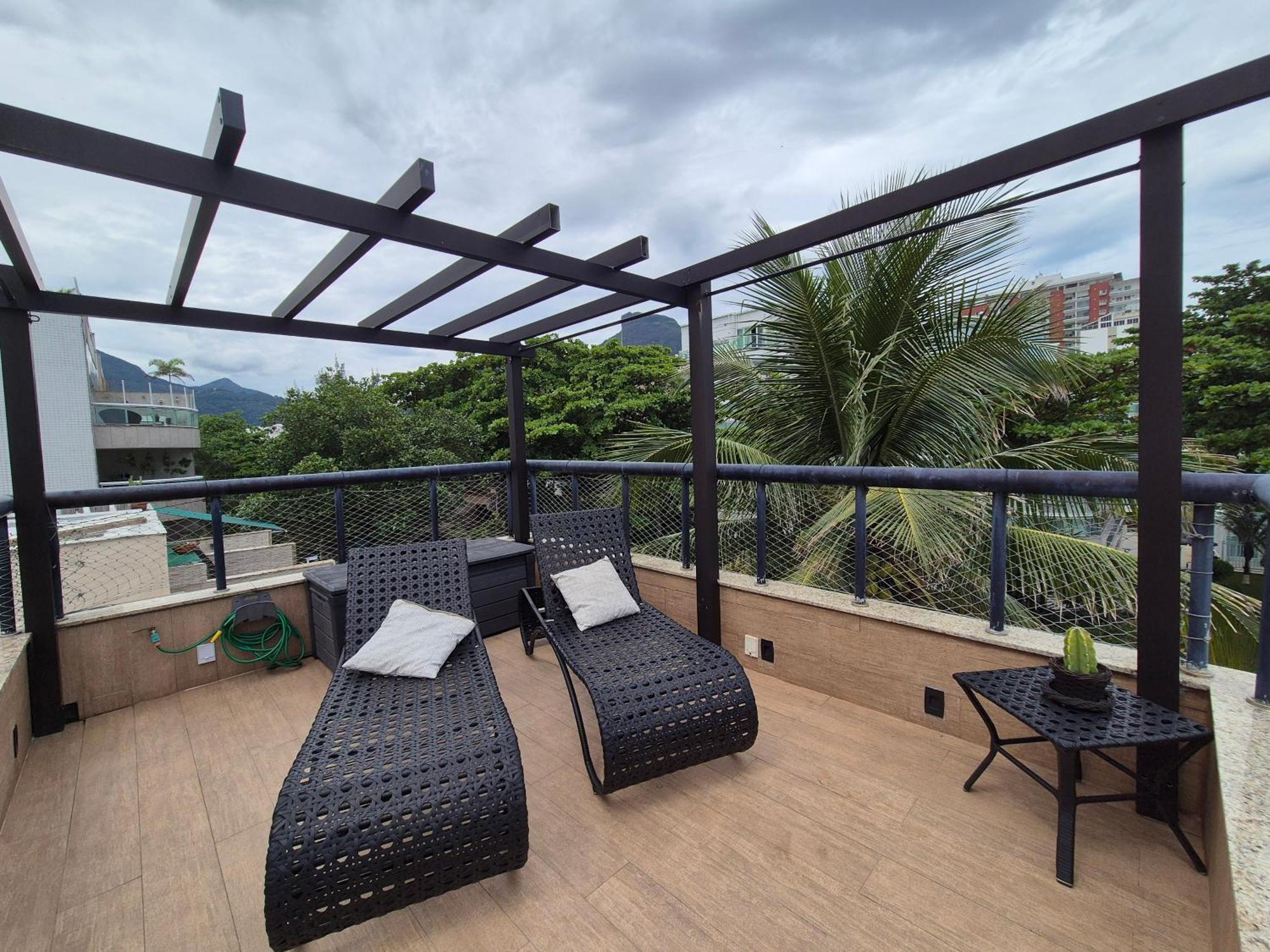 Ap Pepê Alecrim Com Jacuzzi E Solário Frente Ao Mar *