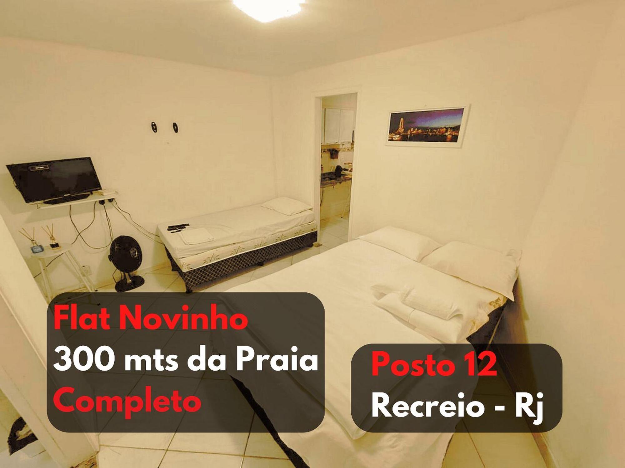 Flat3 Novo A 300 Mts Da Praia Posto 12 Recreio - Ao Lado Do Rock In Rio Rio de Janeiro