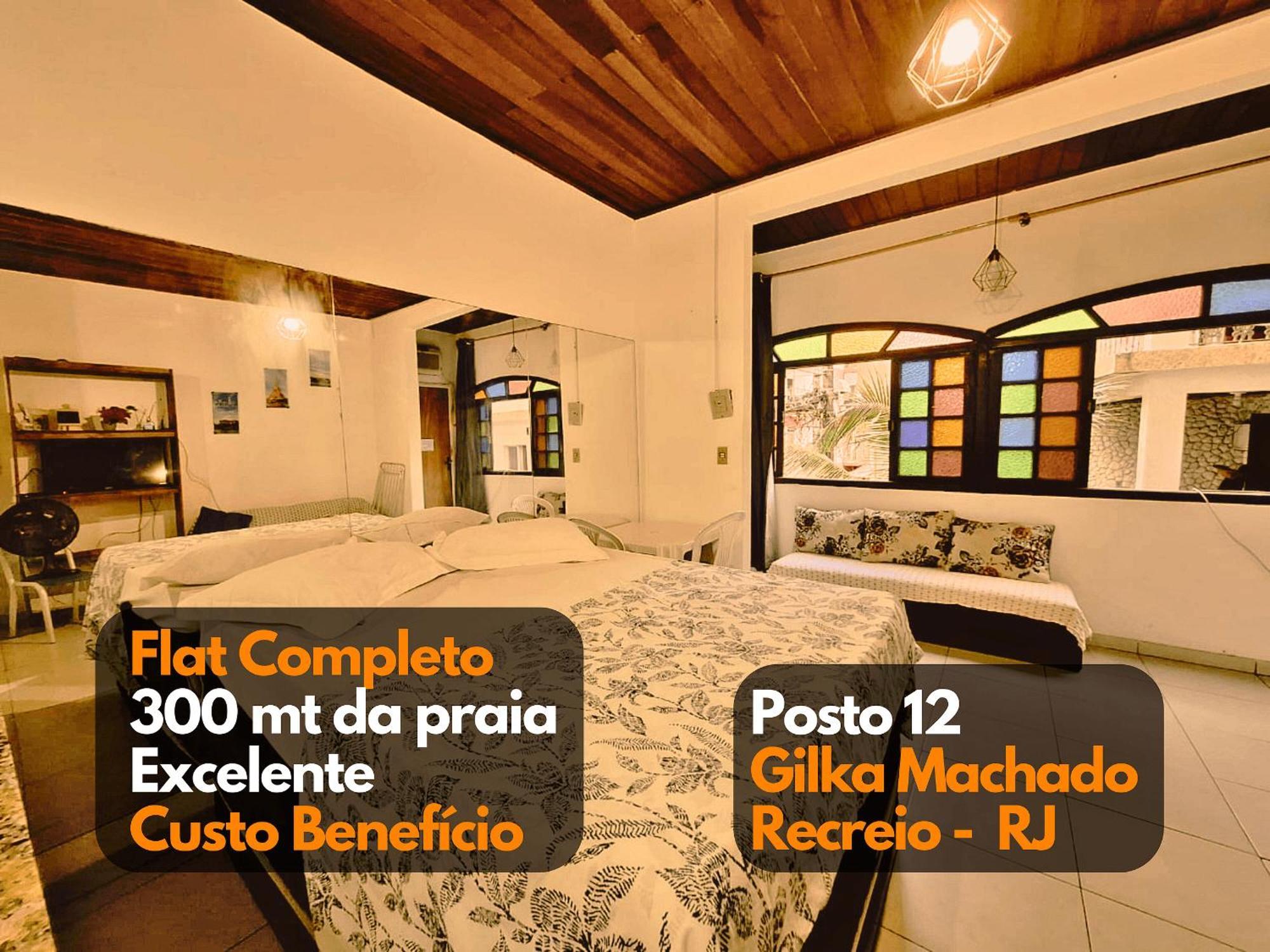 1confortavel Flat 200 Mts Da Praia, Perto De