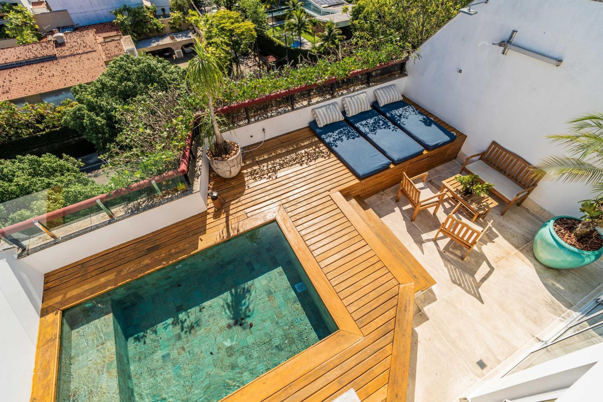 Unbelievable Ph, Leblon! Amazing View And Privacy! Apartamento *