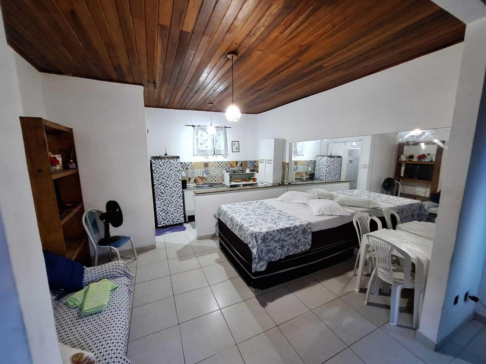 1confortavel Flat 200 Mts Da Praia, Perto De Apartamento