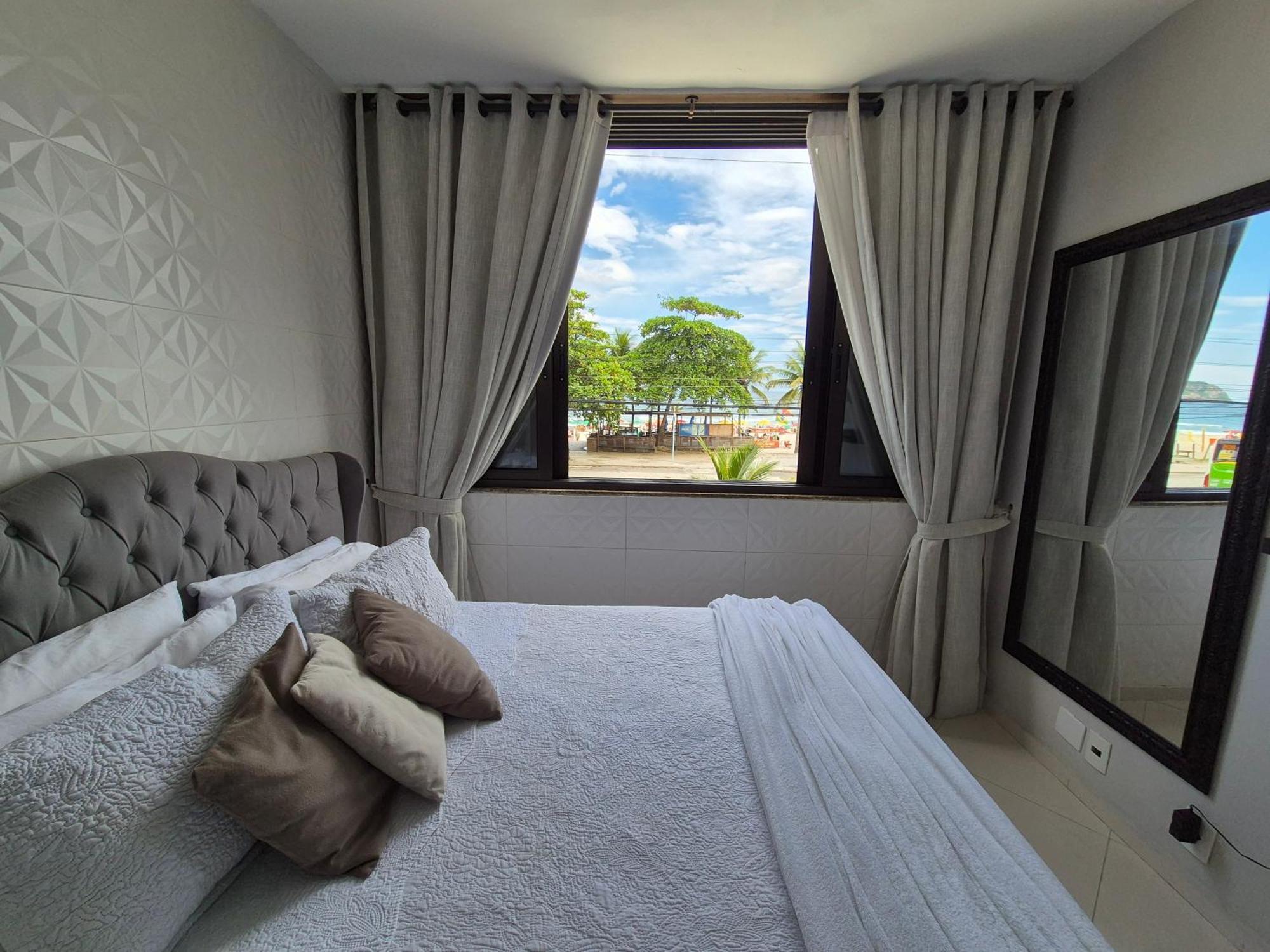 Ap Pepê Alecrim Com Jacuzzi E Solário Frente Ao Mar Apartamento *