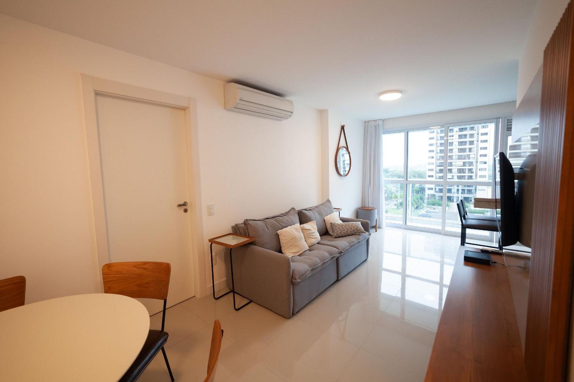 Completo Em Ilha Pura Ao Lado Do Rio Centro E Parque Dos Atletas Apartamento Rio de Janeiro