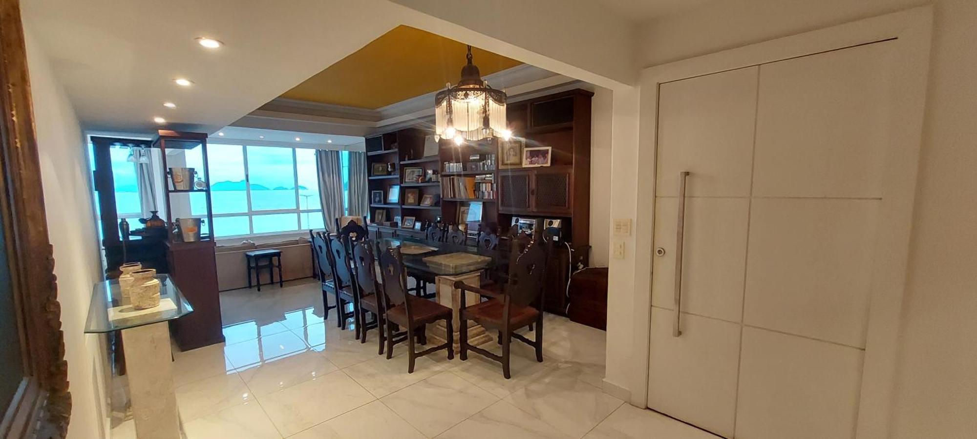Apartamento Frontal Mar Em Copa! Vista 180⁰ - Classico 3 Qtos!