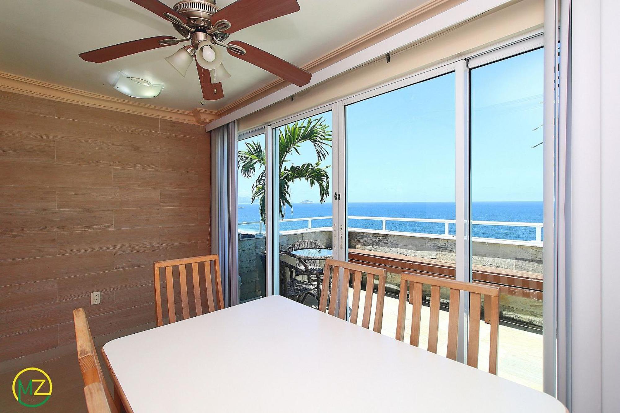 Apartment Incrivel Cobertura Frente Mar Com Terraco *