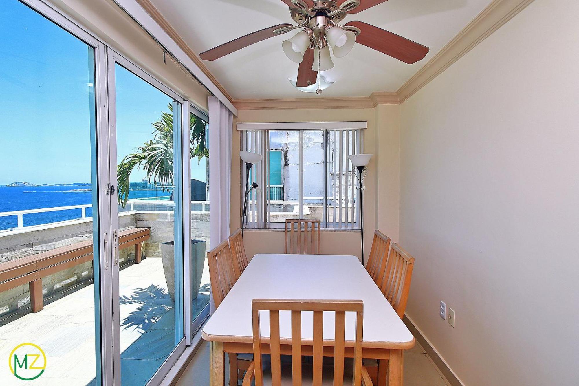 Apartment Incrivel Cobertura Frente Mar Com Terraco *