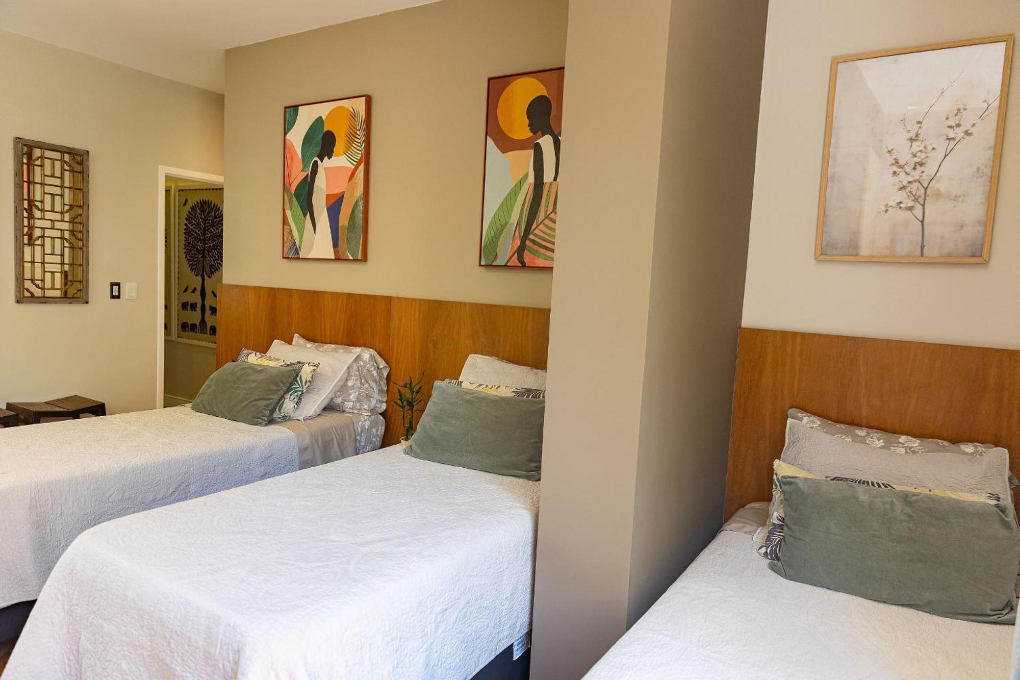Apto Novo Luxuoso, 100 Mts Da De Copa 7 Apartment