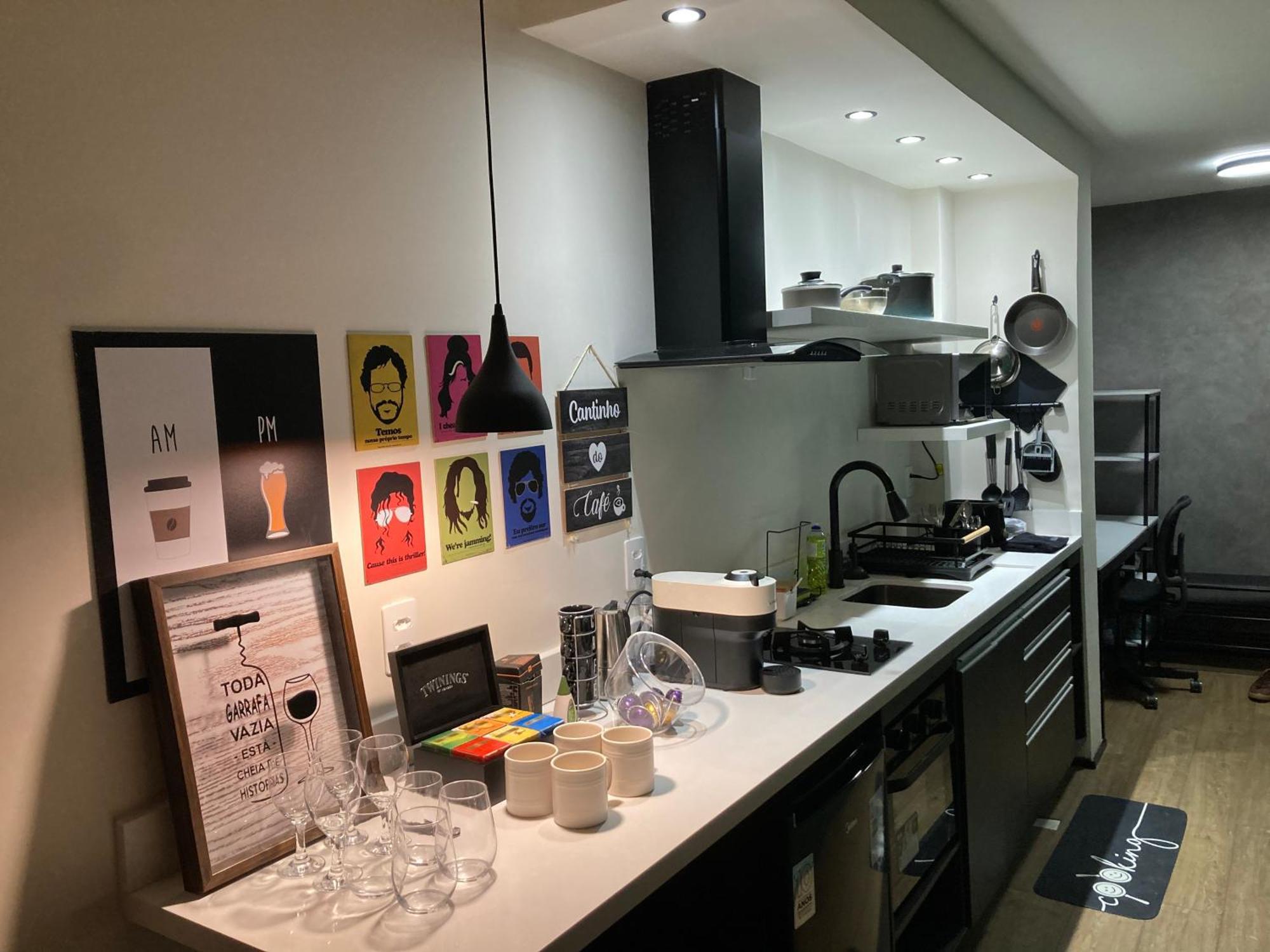 Apartamento Daniel Cozy Flat Copa 2 - Vista Pro Mar Rio de Janeiro