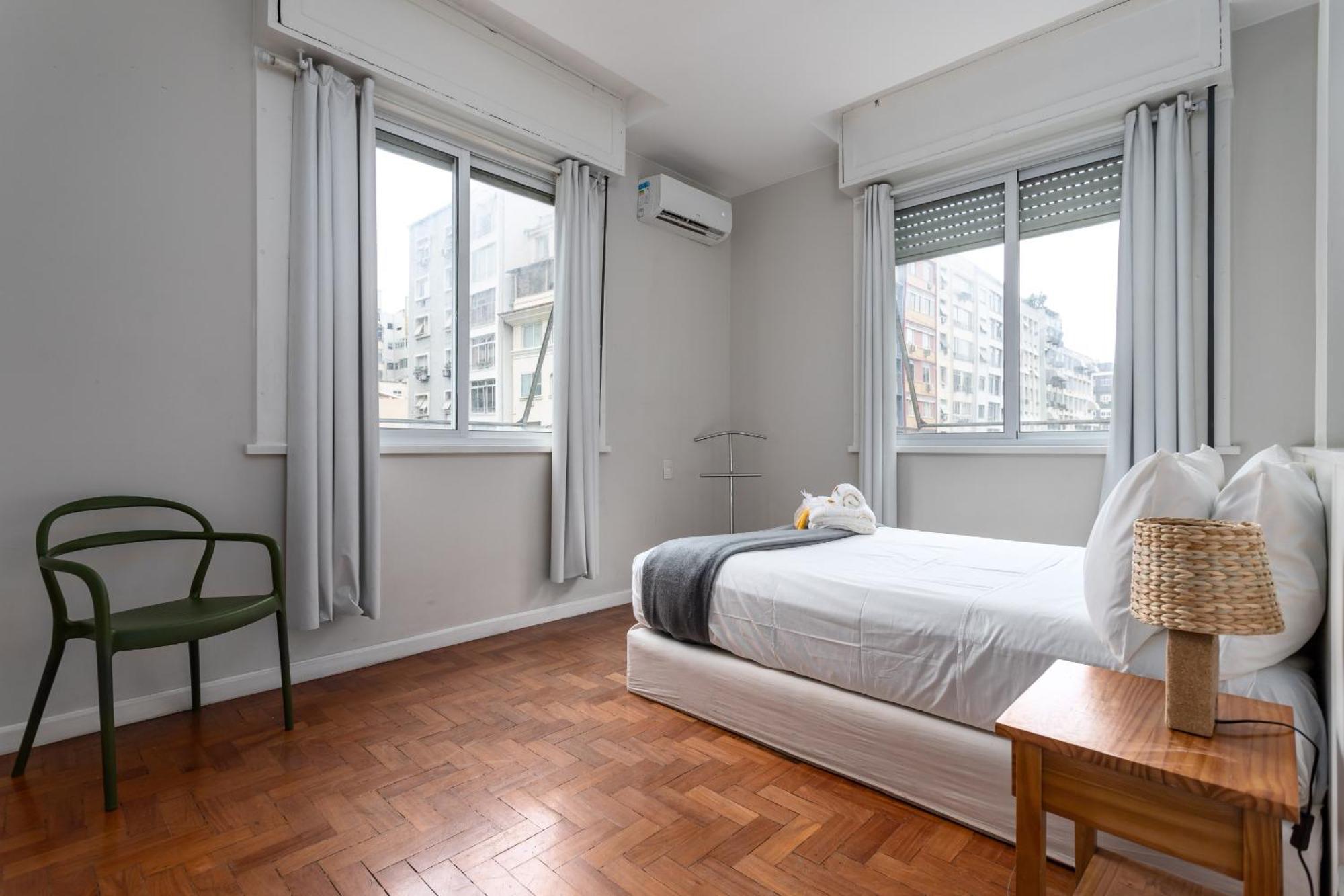 Apartamento Charme Em Copacabana - Ideal Familias - Sl501 Z2 Rio de Janeiro