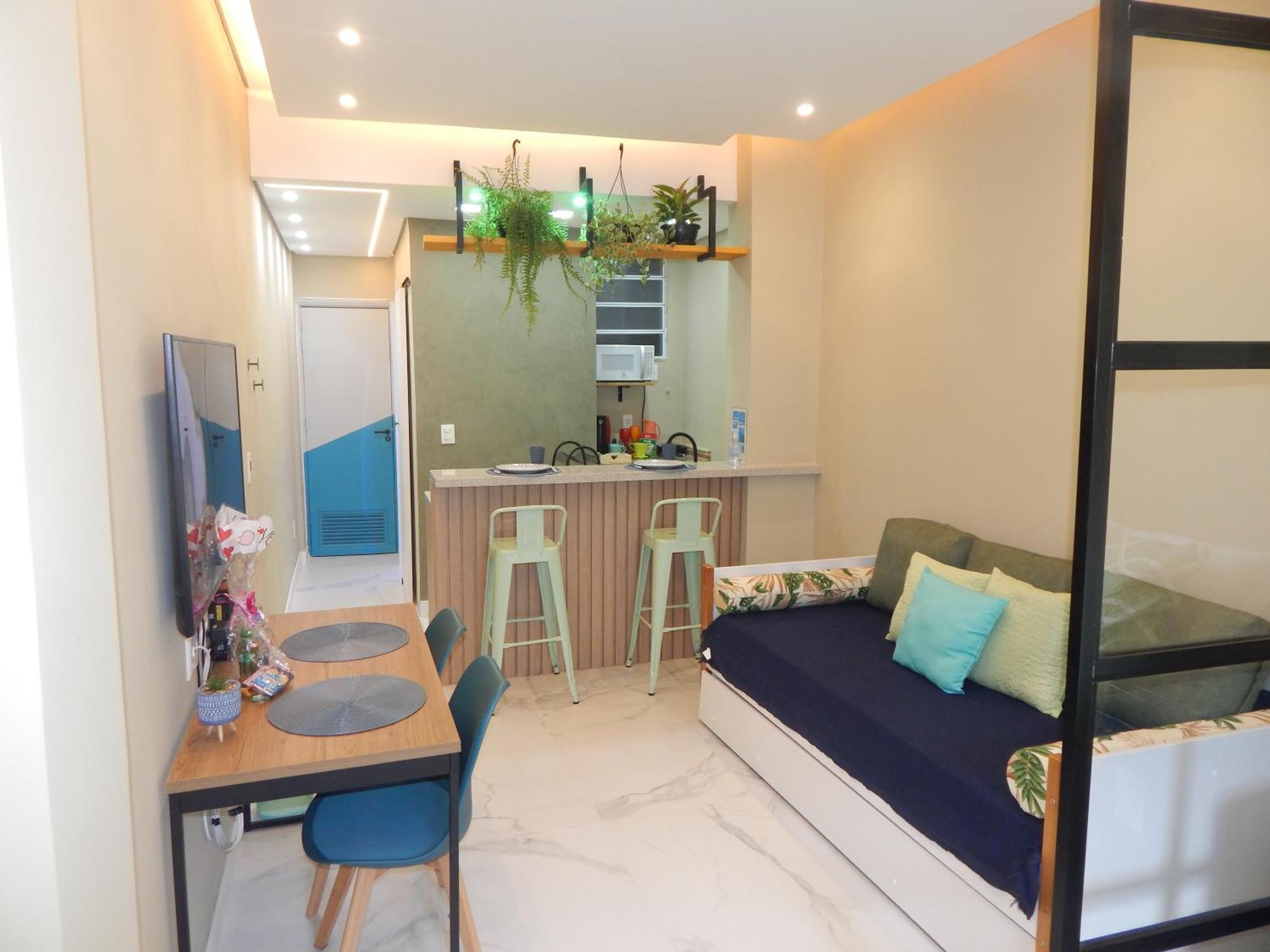 Flat Atlantica Alto Luxo - Posto 6 Copacabana * Rio de Janeiro