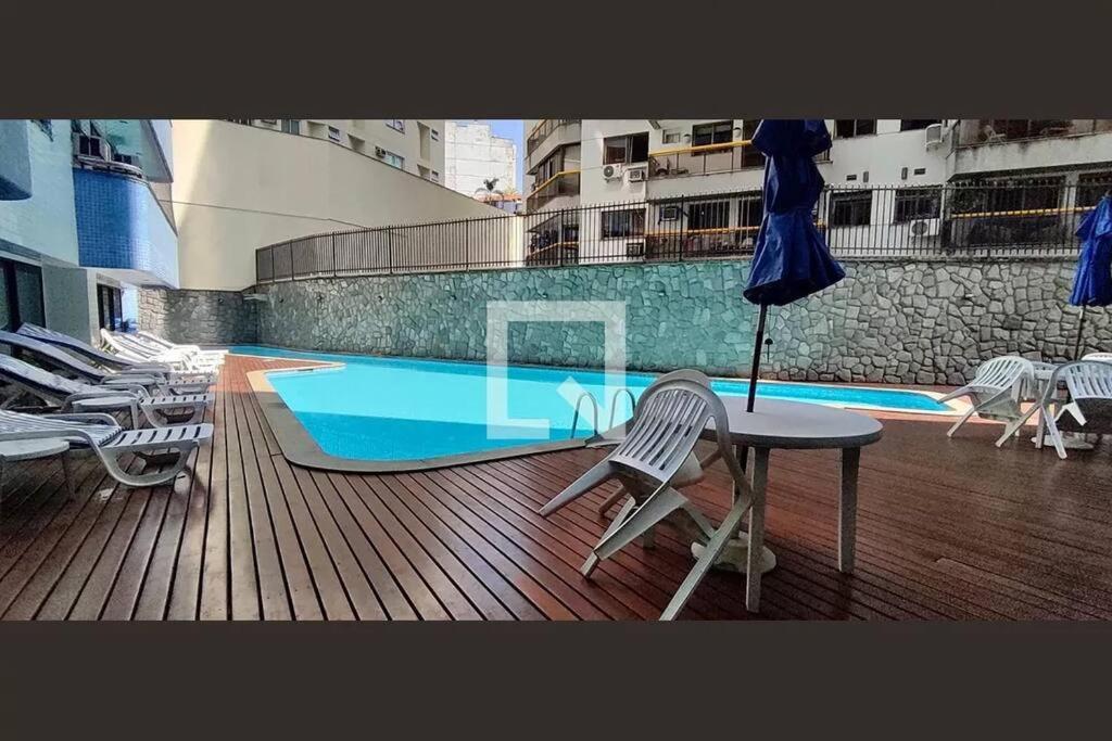 Excelente Apartamento No Leblon 02 Quadras Da Em Predio Com Piscina, Sauna E Academia * Rio de Janeiro