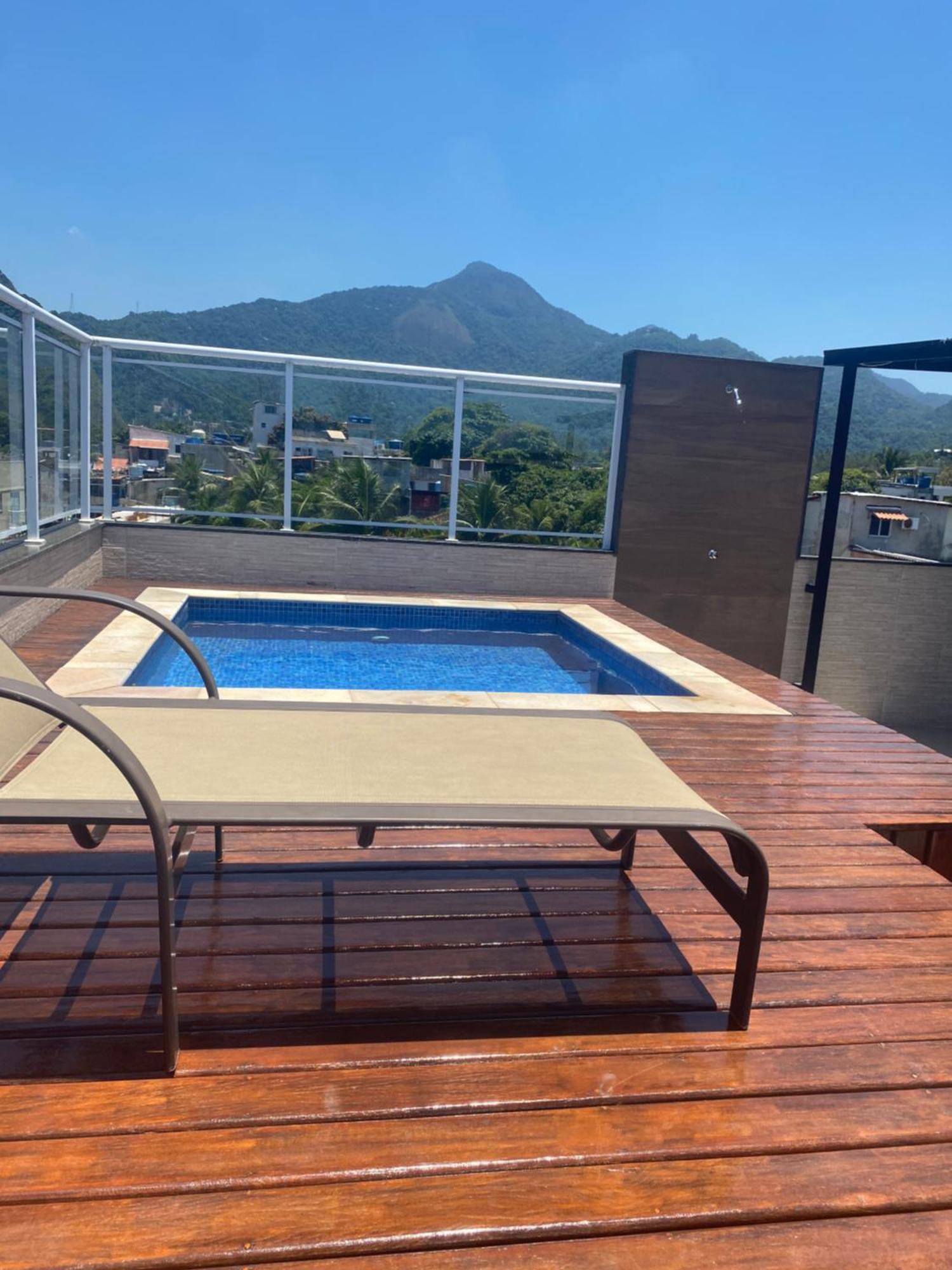 Apartamento Linda Cobertura Duplex Com Piscina E Churrasqueira Na Ilha Da Gigoia *
