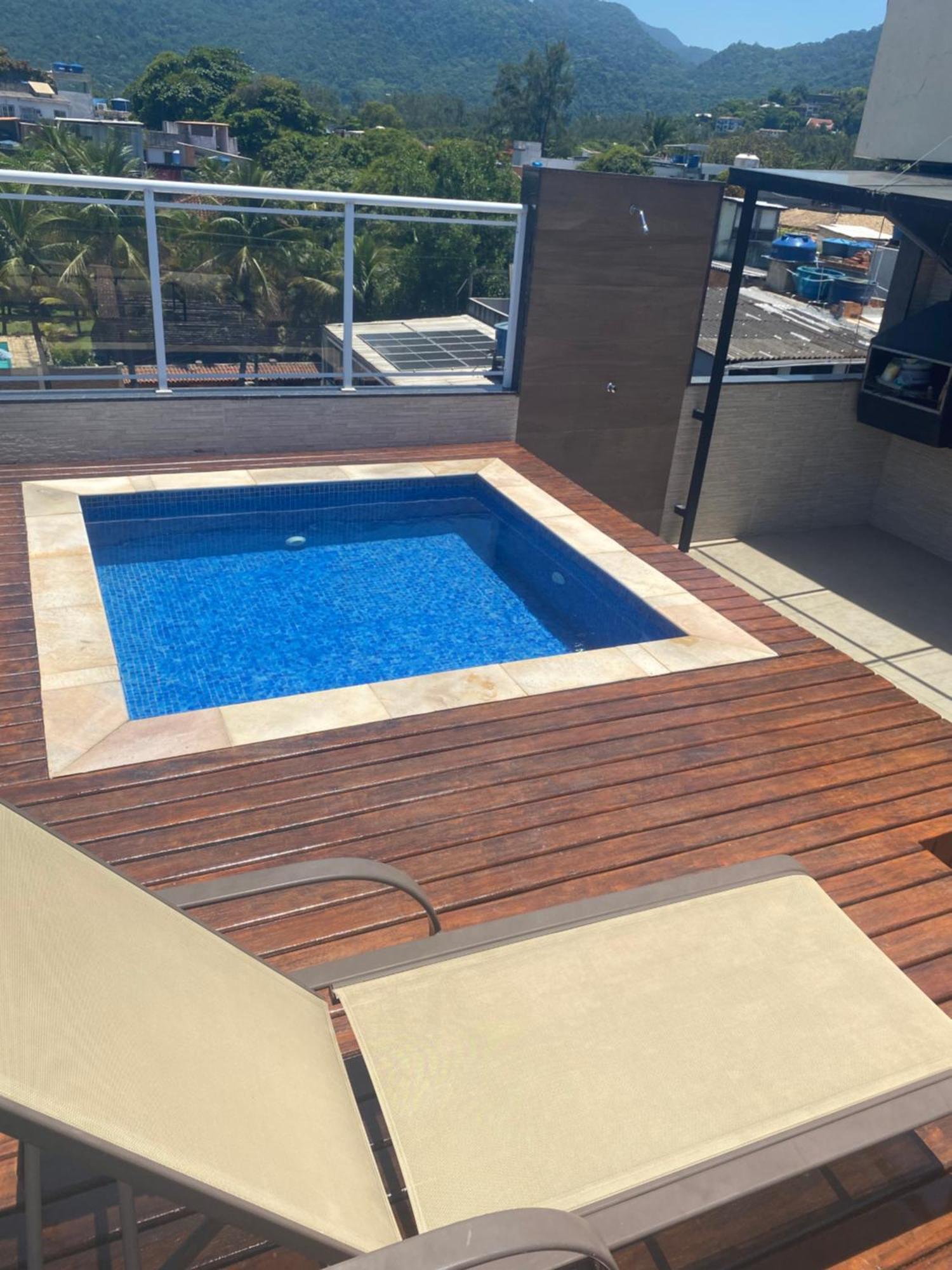 Apartamento Linda Cobertura Duplex Com Piscina E Churrasqueira Na Ilha Da Gigoia Rio de Janeiro