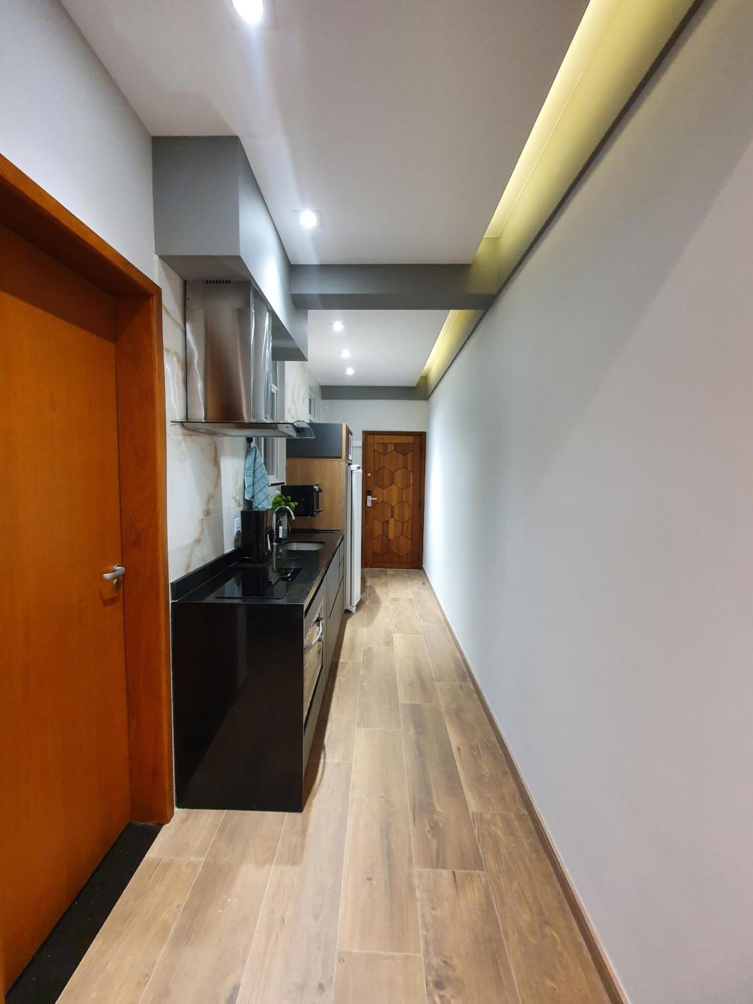 Apartamento Studio Completo Copacabana 1 Quadra Da Praia Com Garagem Apartamento *