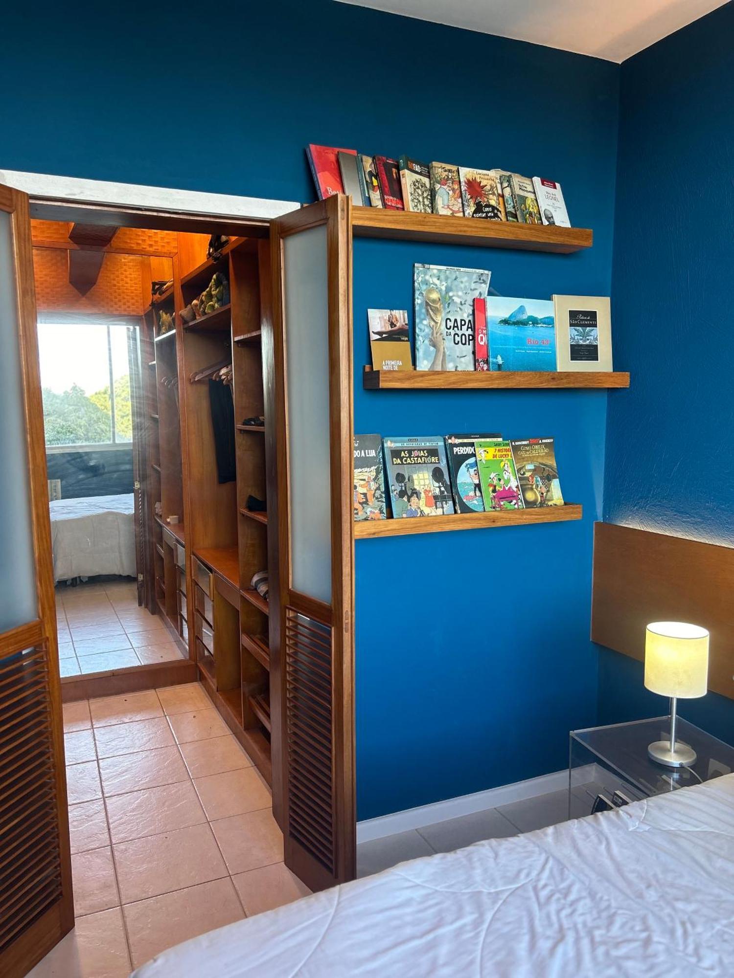 Apartamento Estudio Azul Da Cor Do Mar