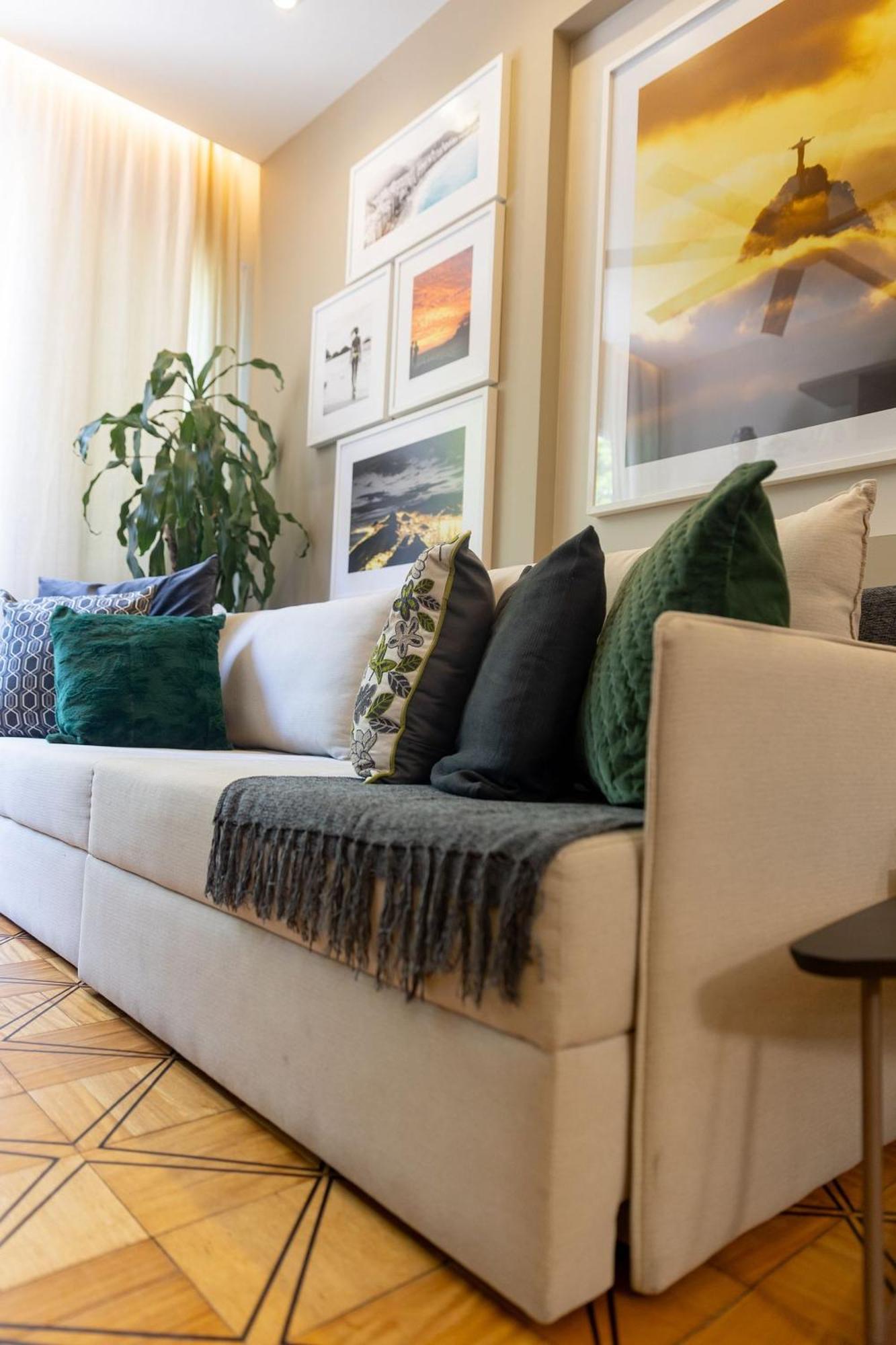Apto Novo Luxuoso, 100 Mts Da De Copa 7 Apartment *
