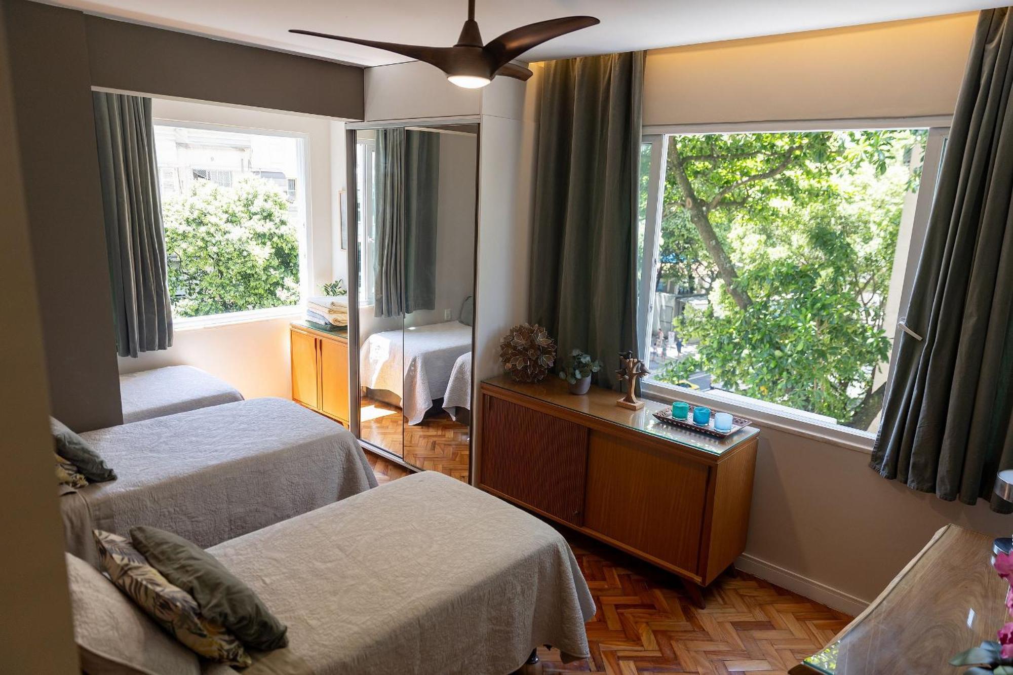 Apto Novo Luxuoso, 100 Mts Da De Copa 7 Apartment