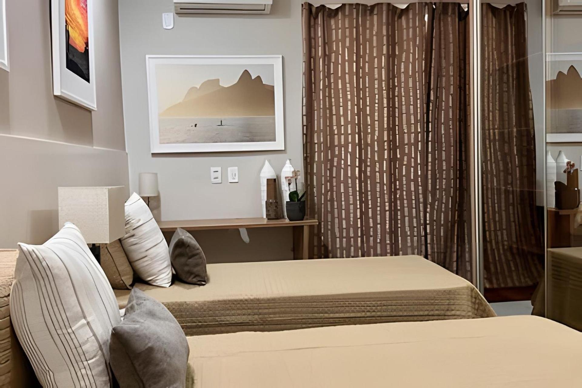 Apartamento Top! Amplo E Elegante. 3 Quartos Em Copa 6 *