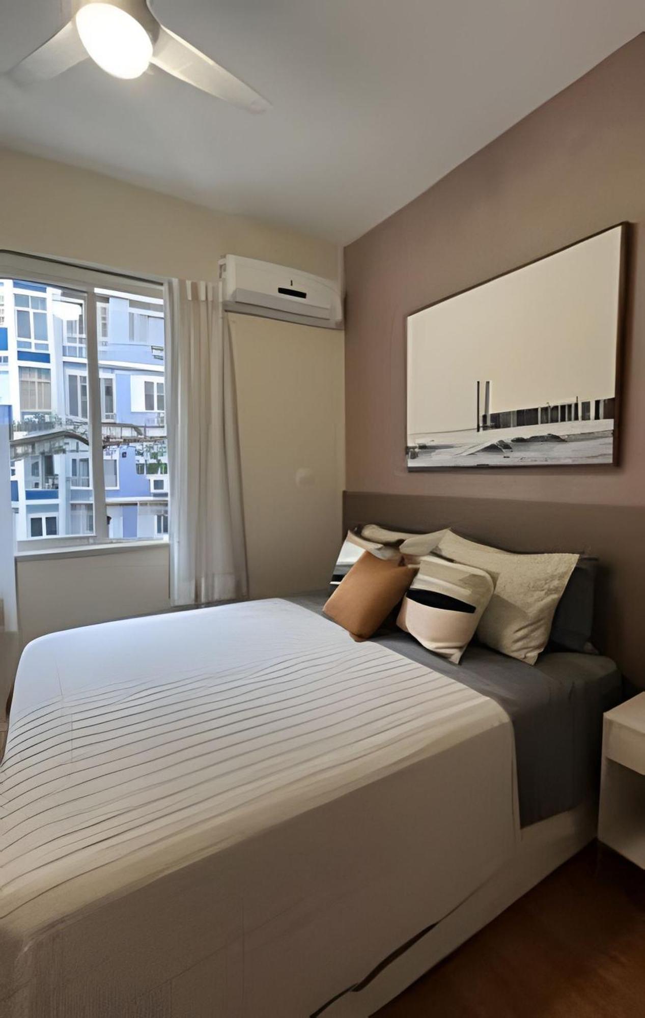 Apartamento Copacabana, Apt Top, Luxo, Seguro. Rua Com Guarita Para 4 *