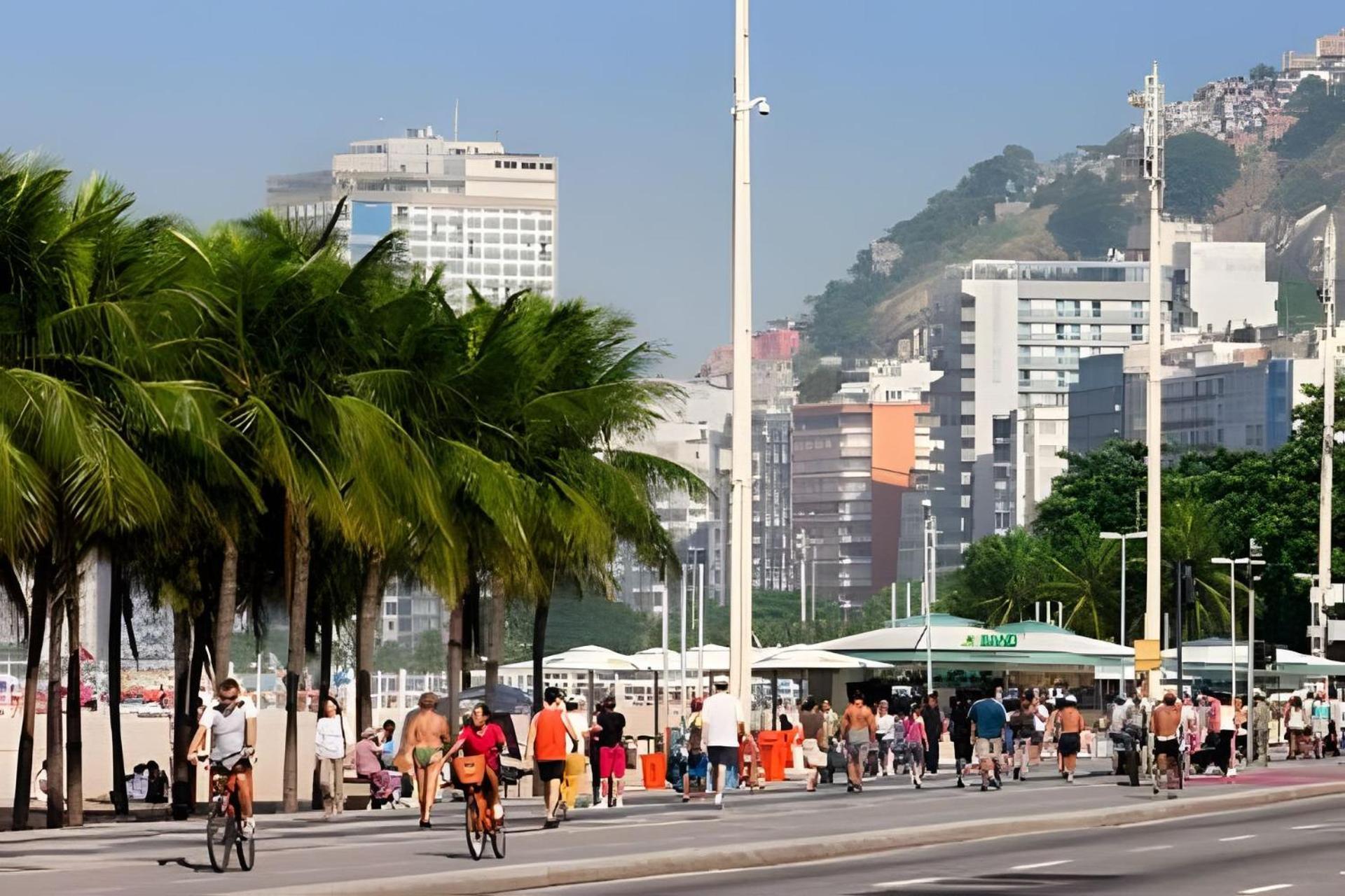 Apto Novo Luxuoso, 100 Mts Da De Copa 7 Apartment