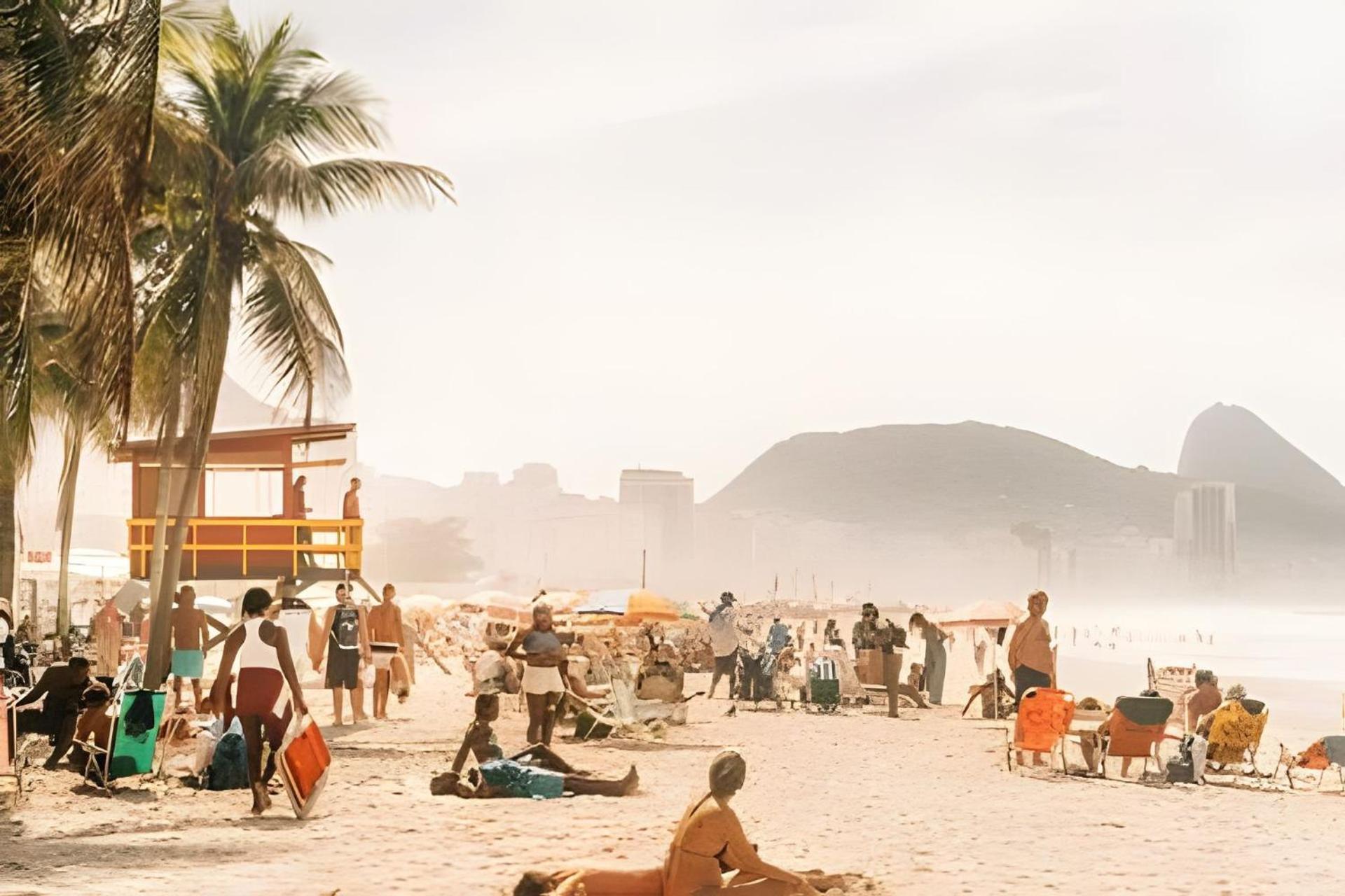 Apto Novo Luxuoso, 100 Mts Da De Copa 7 Apartment *