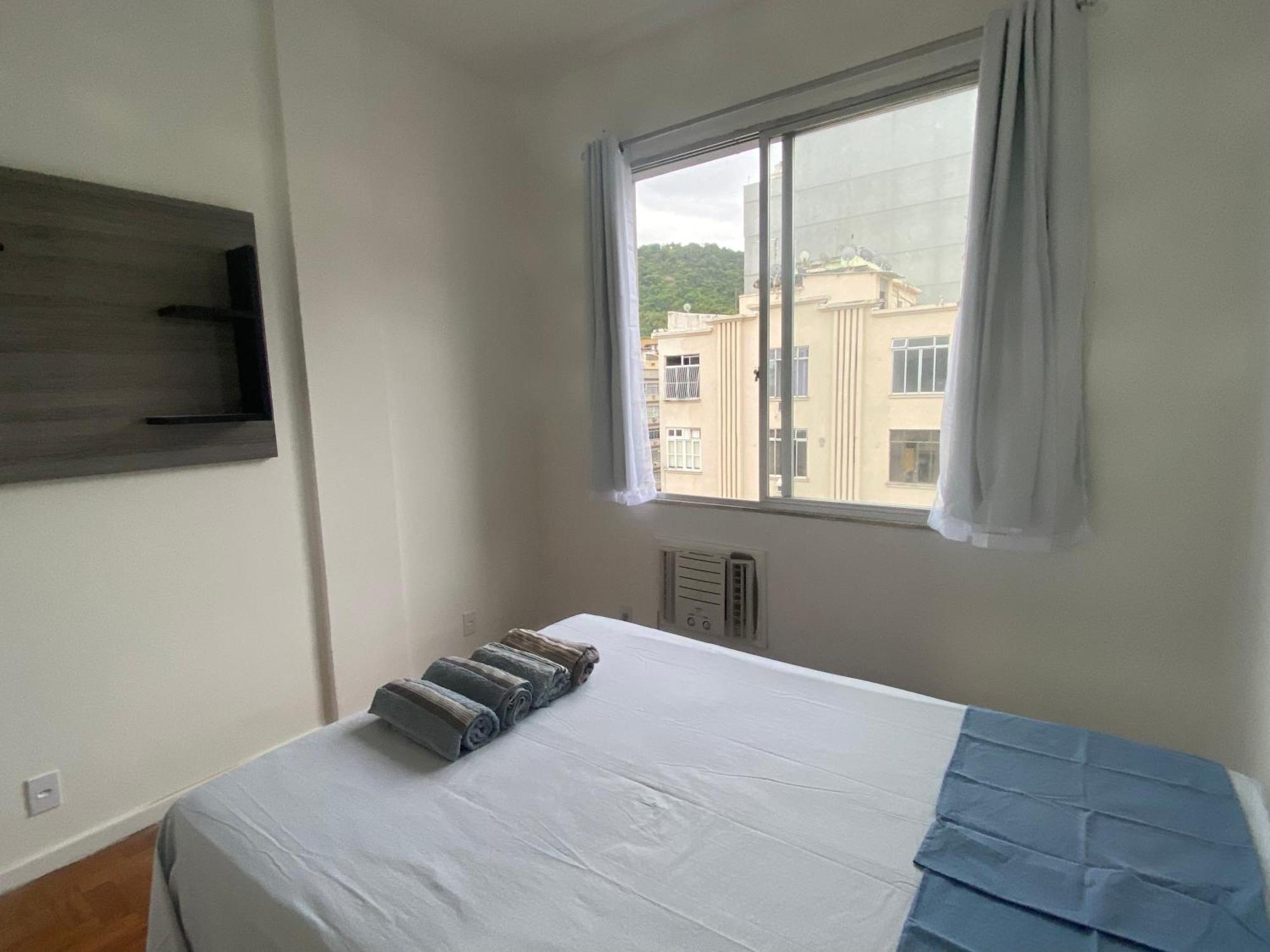 Completo Na De Copacabana , Novinho , Wifi, Ar Condicionado, Netflix, Frente Em Andar Alto, Pauloangerami Mvc15 Apartamento *