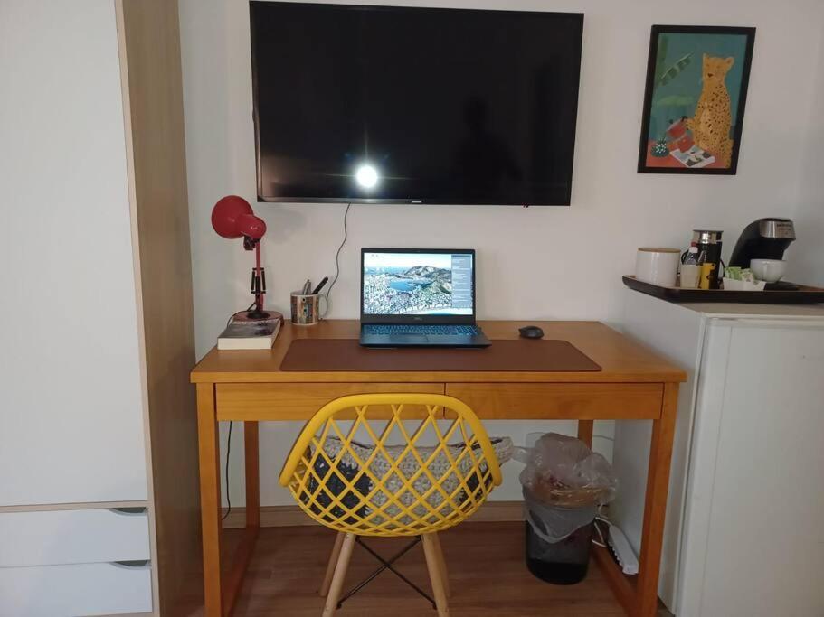 Studio Na Quadra Da Praia Apartamento *